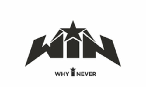 WIN WHY I NEVER Logo (USPTO, 03/25/2019)