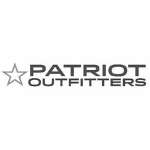 PATRIOT OUTFITTERS Logo (USPTO, 12.06.2019)