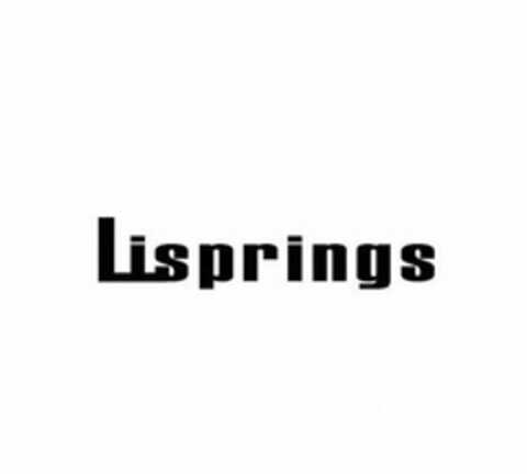 LISPRINGS Logo (USPTO, 21.06.2019)