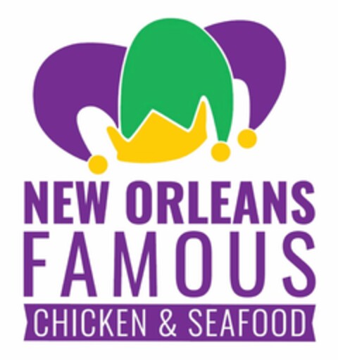 NEW ORLEANS FAMOUS CHICKEN & SEAFOOD Logo (USPTO, 09/03/2019)