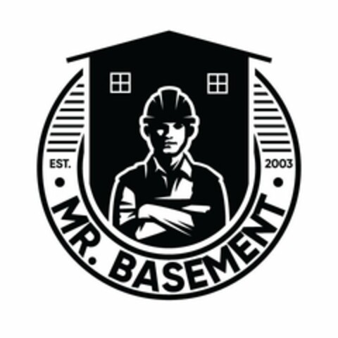 EST. 2003 MR. BASEMENT Logo (USPTO, 03.01.2020)