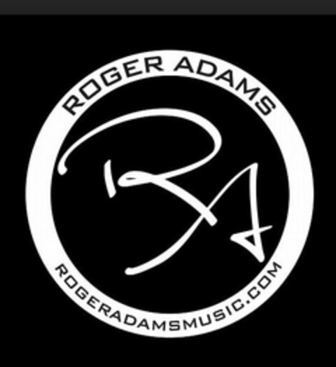 ROGER ADAMS ROGERADAMSMUSIC.COM RA Logo (USPTO, 18.01.2020)