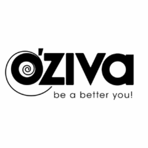 O'ZIVA BE A BETTER YOU! Logo (USPTO, 30.01.2020)