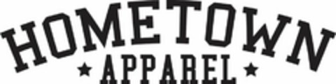 HOMETOWN APPAREL Logo (USPTO, 21.05.2020)