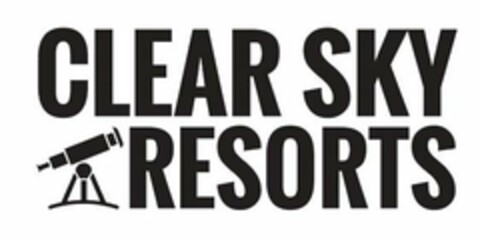 CLEAR SKY RESORTS Logo (USPTO, 07/02/2020)