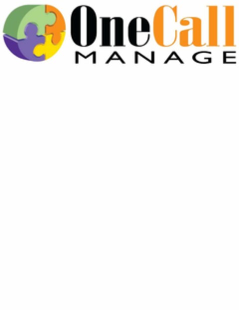 ONECALL MANAGE Logo (USPTO, 12/31/2008)