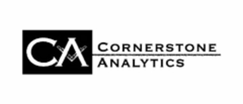 CA CORNERSTONE ANALYTICS Logo (USPTO, 17.03.2009)