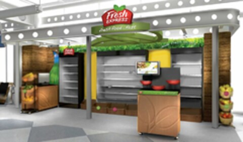 FRESH EXPRESS FRESH FOOD FAST MMMMM Logo (USPTO, 07/20/2009)