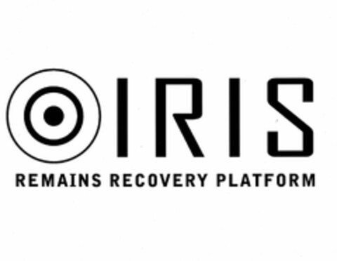 IRIS REMAINS RECOVERY PLATFORM Logo (USPTO, 12/10/2009)