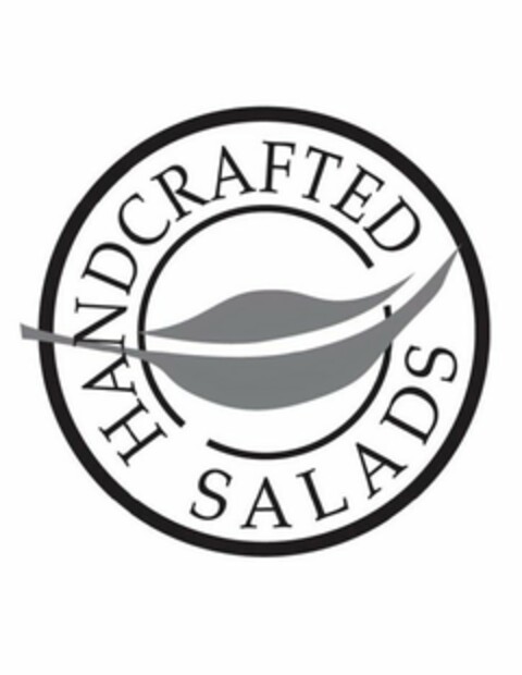 HANDCRAFTED SALADS Logo (USPTO, 21.12.2009)