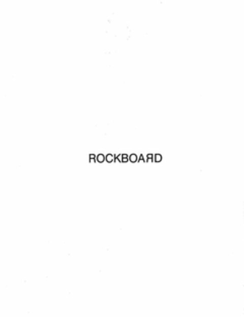 ROCKBOARD Logo (USPTO, 07/15/2010)