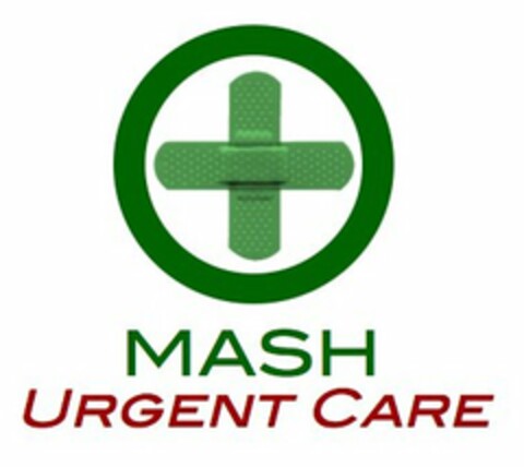 MASH URGENT CARE Logo (USPTO, 23.08.2011)