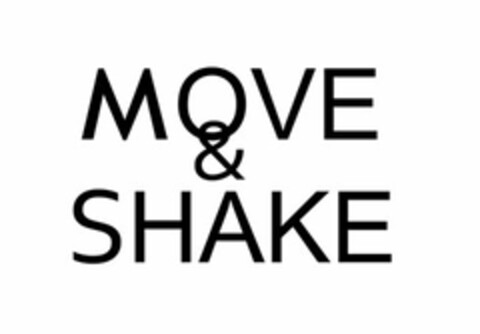 MOVE & SHAKE Logo (USPTO, 26.10.2011)