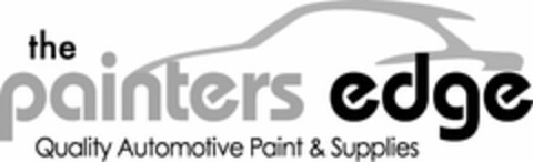 THE PAINTERS EDGE QUALITY AUTOMOTIVE PAINT & SUPPLIES Logo (USPTO, 27.02.2012)