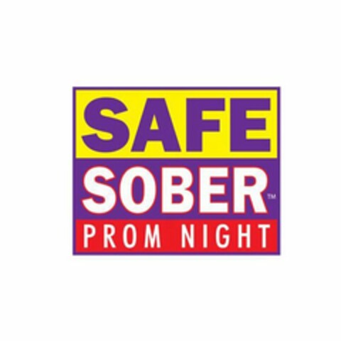 SAFE SOBER PROM NIGHT Logo (USPTO, 12.03.2012)