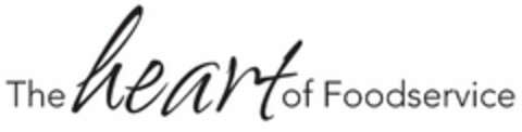 THE HEART OF FOODSERVICE Logo (USPTO, 16.05.2012)