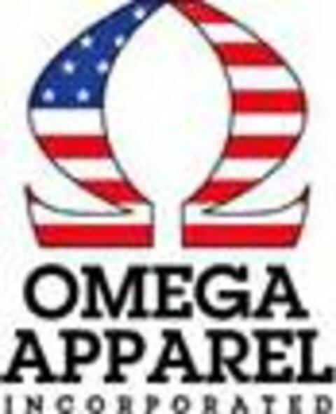 OMEGA APPAREL INCORPORATED Logo (USPTO, 19.09.2012)