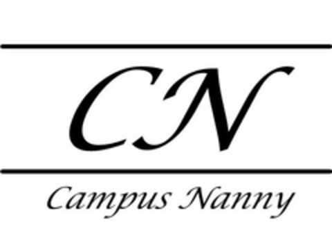 CN CAMPUS NANNY Logo (USPTO, 10.10.2012)