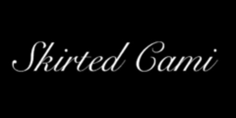 SKIRTED CAMI Logo (USPTO, 09.01.2014)