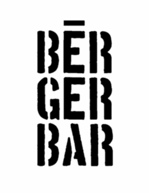 BER GER BAR Logo (USPTO, 30.01.2014)