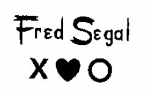 FRED SEGAL X O Logo (USPTO, 02/14/2014)