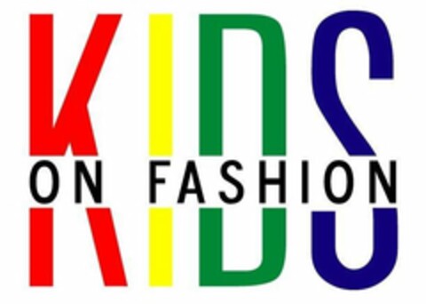 KIDS ON FASHION Logo (USPTO, 06/05/2014)