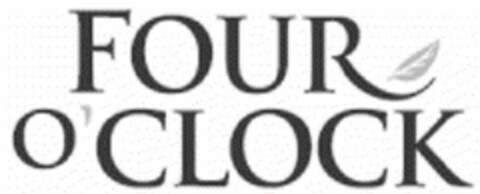 FOUR O'CLOCK Logo (USPTO, 06.06.2014)