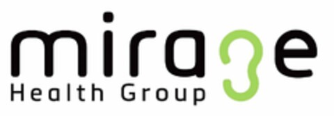 MIRAGE HEALTH GROUP Logo (USPTO, 01.10.2014)