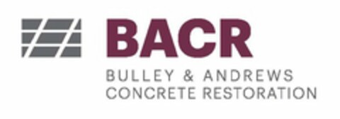 BACR BULLEY & ANDREWS CONCRETE RESTORATION Logo (USPTO, 22.01.2015)