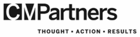 CMPARTNERS THOUGHT · ACTION · RESULTS Logo (USPTO, 12.11.2015)