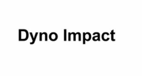 DYNO IMPACT Logo (USPTO, 04/28/2016)