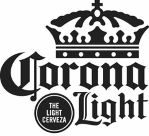 CORONA LIGHT THE LIGHT CERVEZA Logo (USPTO, 17.08.2016)