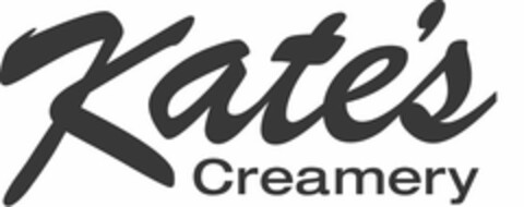 KATE'S CREAMERY Logo (USPTO, 22.11.2016)
