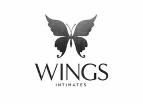 WINGS INTIMATES Logo (USPTO, 27.01.2017)