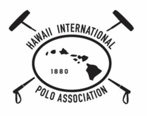 HAWAII INTERNATIONAL POLO ASSOCIATION 1880 Logo (USPTO, 24.04.2017)