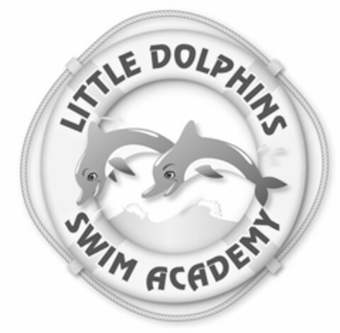 LITTLE DOLPHINS SWIM ACADEMY Logo (USPTO, 25.10.2017)