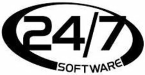 24/7 SOFTWARE Logo (USPTO, 31.10.2017)