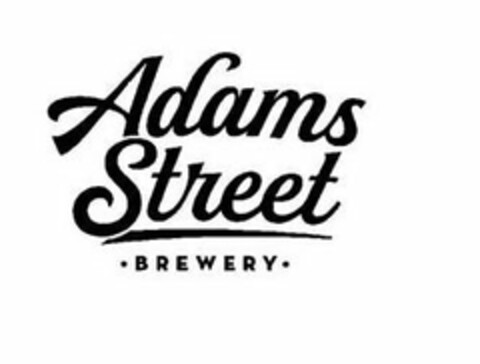 ADAMS STREET BREWERY Logo (USPTO, 05/11/2018)