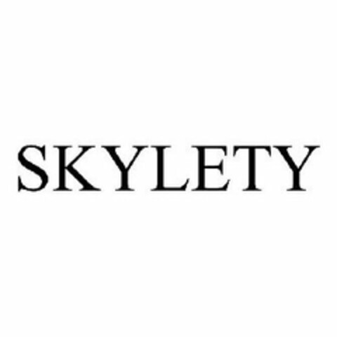 SKYLETY Logo (USPTO, 07/24/2018)