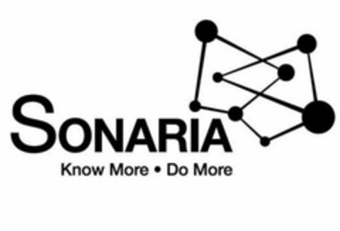 SONARIA KNOW MORE DO MORE Logo (USPTO, 07/26/2018)