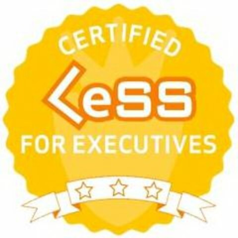CERTIFIED LESS FOR EXECUTIVES Logo (USPTO, 30.11.2018)