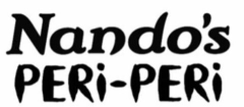 NANDO'S PERI-PERI Logo (USPTO, 12/13/2018)