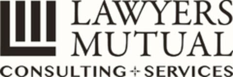 LAWYERS MUTUAL CONSULTING + SERVICES Logo (USPTO, 12/21/2018)