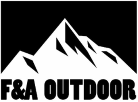 F&A OUTDOOR Logo (USPTO, 28.03.2019)