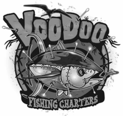 VOODOO FISHING CHARTERS Logo (USPTO, 22.04.2019)