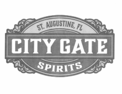 ST. AUGUSTINE, FL CITY GATE SPIRITS Logo (USPTO, 15.11.2019)