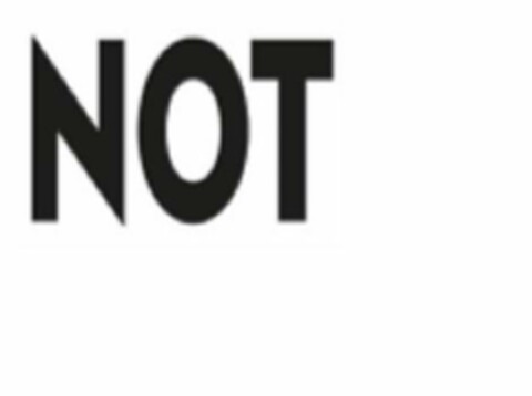 NOT Logo (USPTO, 24.04.2020)