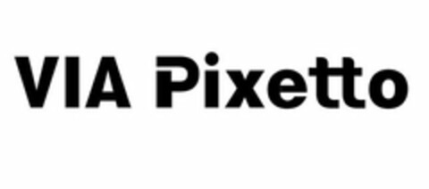 VIA PIXETTO Logo (USPTO, 14.05.2020)