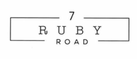 7 RUBY ROAD Logo (USPTO, 02.09.2020)