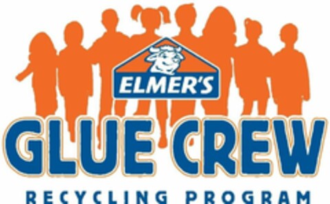 ELMER'S GLUE CREW RECYCLING PROGRAM Logo (USPTO, 23.01.2009)